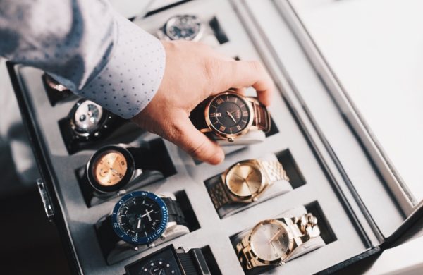 A selection of luxury watches